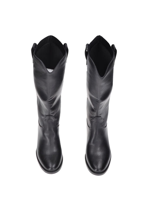 Stivali Alex In Ecopelle Gold E Gold Con Sottopiede Imbottito Fondo In Gomma Tacco Alto 3 Cm E Zeppa Interna 4 Cm