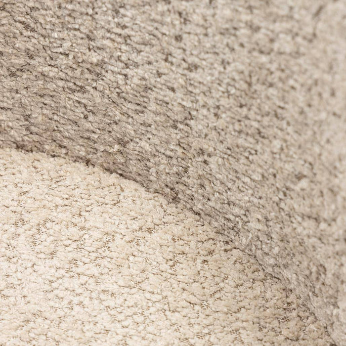 Sedia da pranzo LUEUR, beige, gambe nere