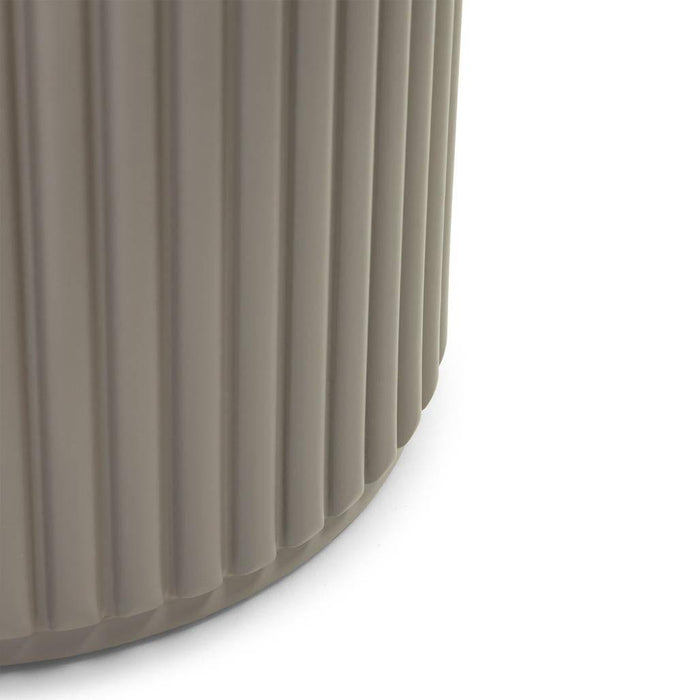 Tavolino ASTI 60 cm, grigio, effetto marmo