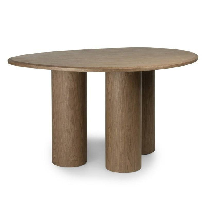 VISPI Tavolo da Pranzo 140 cm, Noce