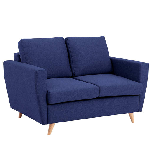 Dettaglio tessuto in tessuto inchiostro naturale, primo piano sul rivestimento del divano in tessuto blu, stile contemporaneo, SKU: SF040LOVE2-ET80