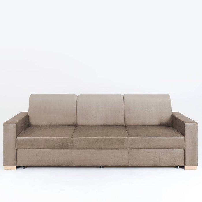 Divano letto STABLE 3 posti - beige, naturale