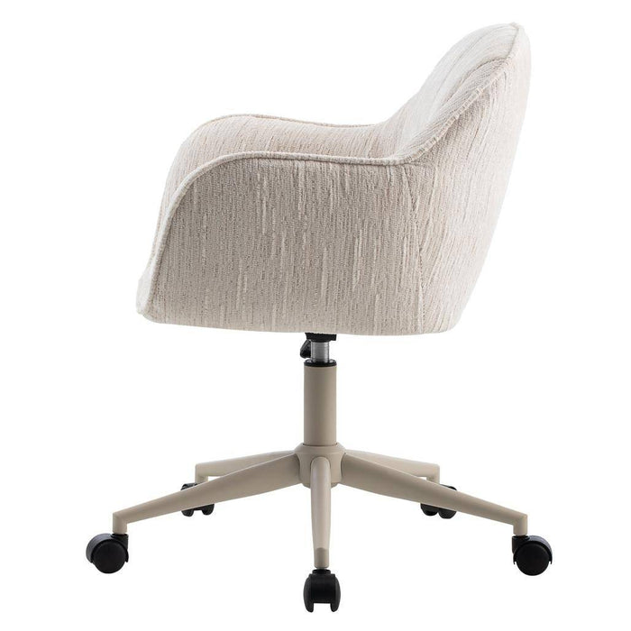 Sedia girevole STEGO, crema