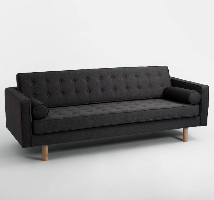 Divano Letto TOPIC WOOD, Carbon, Legno Naturale