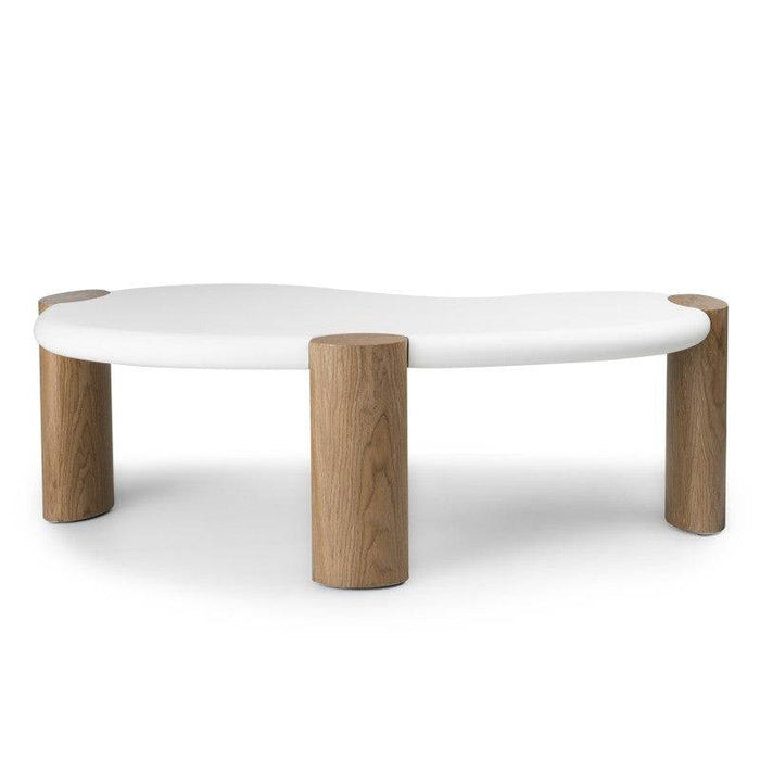 Tavolo OBUO 125 cm Bianco Noce