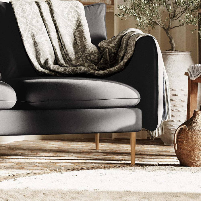 Divano Angolare POSH L WOOD Platino