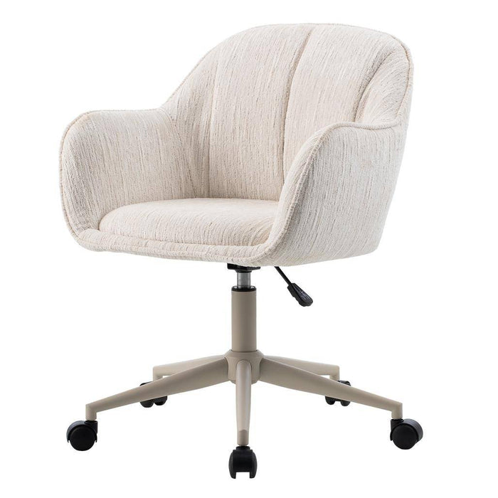 Sedia girevole STEGO, crema