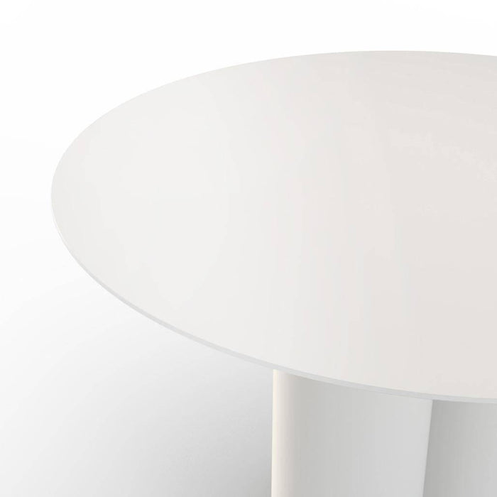 Tavolo da pranzo rotondo COLONA, grigio-beige