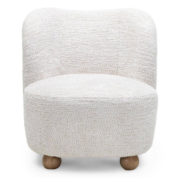 Poltrona Relax IMAMI, Beige, Forme Arrotondate