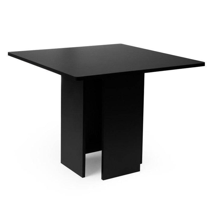 Tavolo da pranzo ASPER 100 cm, quadrato, nero