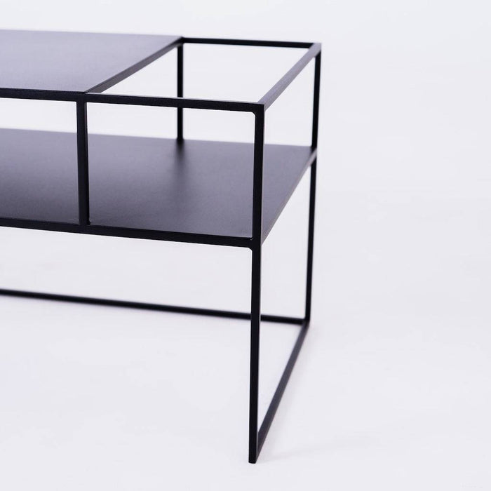 Tavolo RTV SENSO FLOWER METAL 120x45 P - nero