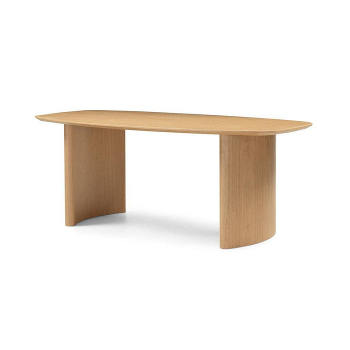 Tavolo da pranzo MARIS 200 cm, ovale, impiallacciatura rovere naturale