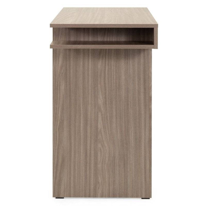 Scrivania/Console ANSO con cassetto, quercia perla