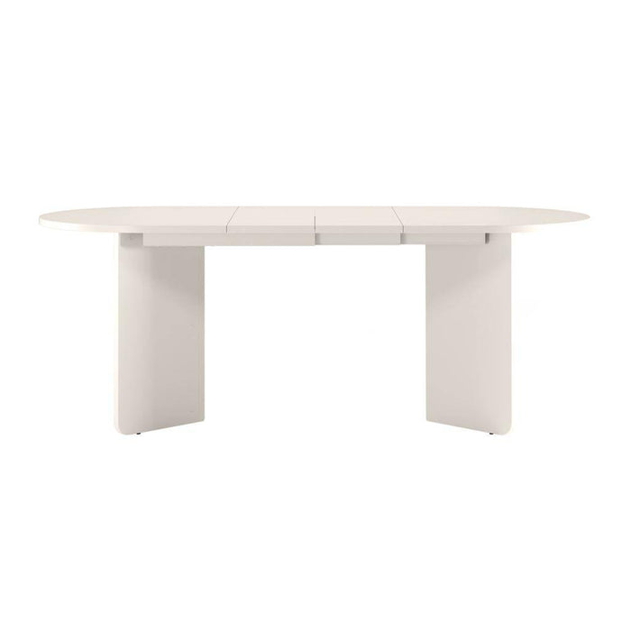 Tavolo estensibile MADERICK 140-200 cm, ovale, cashmere