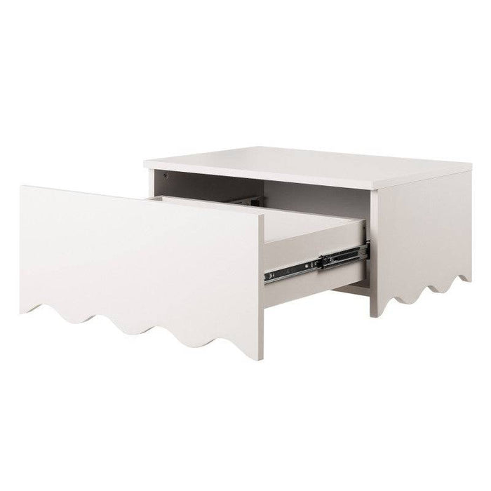 Comodino TIM Cashmere con Onda