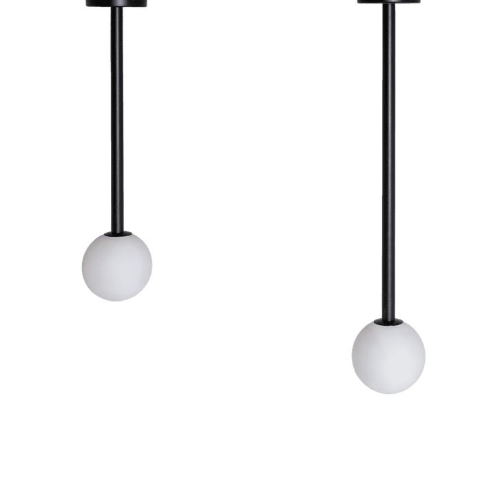 Lampada a soffitto SODO S - Nero