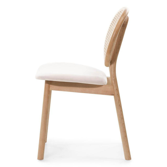 Sedia SUMBA Legno Intrecciato Viennese Naturale/Beige