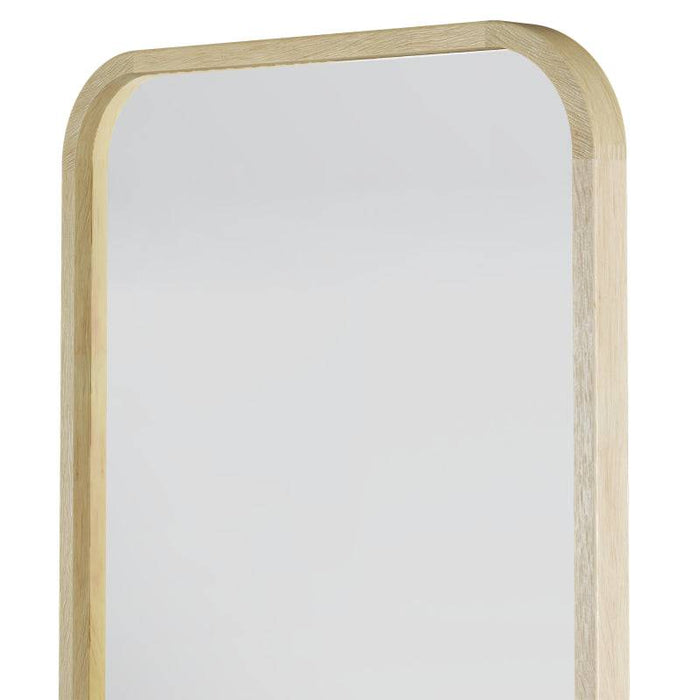 Specchio SIMPLE II 60x160 cm, forma rettangolare, legno naturale