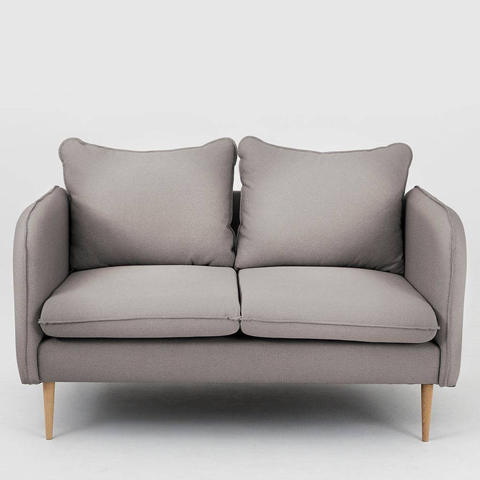Divano POSH WOOD 2 posti - Steel, legno naturale
