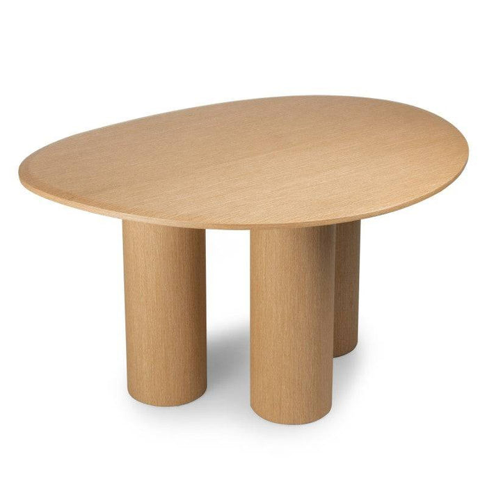 VISPI Tavolo da Pranzo 140 cm, Rovere Naturale