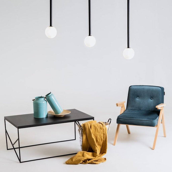 Lampada a soffitto SODO M - Nero