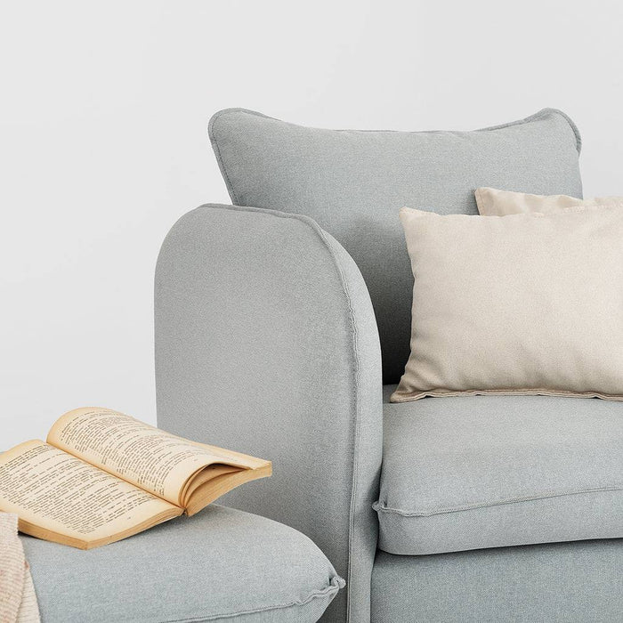 Poltrona POSH WOOD - Platino, Naturale