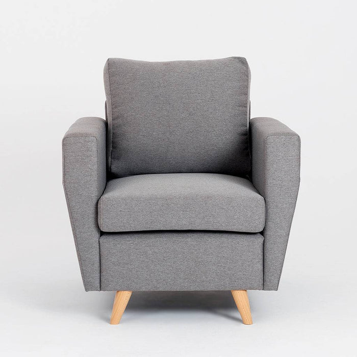 Poltrona LOVER Steel, Naturale
