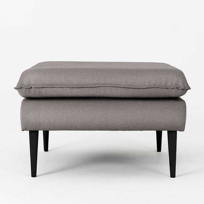 Pouf POSH Nero - Acciaio