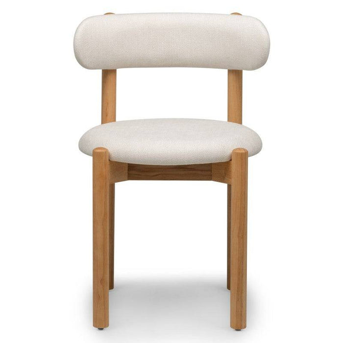 Sedia YANG Crema/Legno Naturale