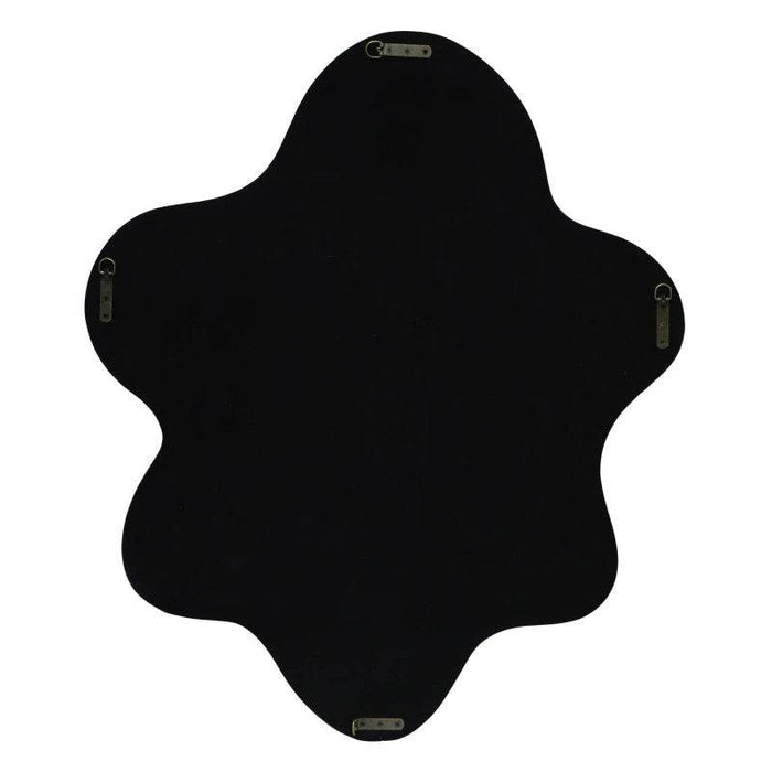 Specchio IZZY sospeso, forma irregolare, marrone chiaro
