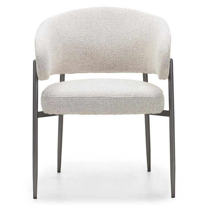 Sedia Imbottita UMBRIA, beige/grigio