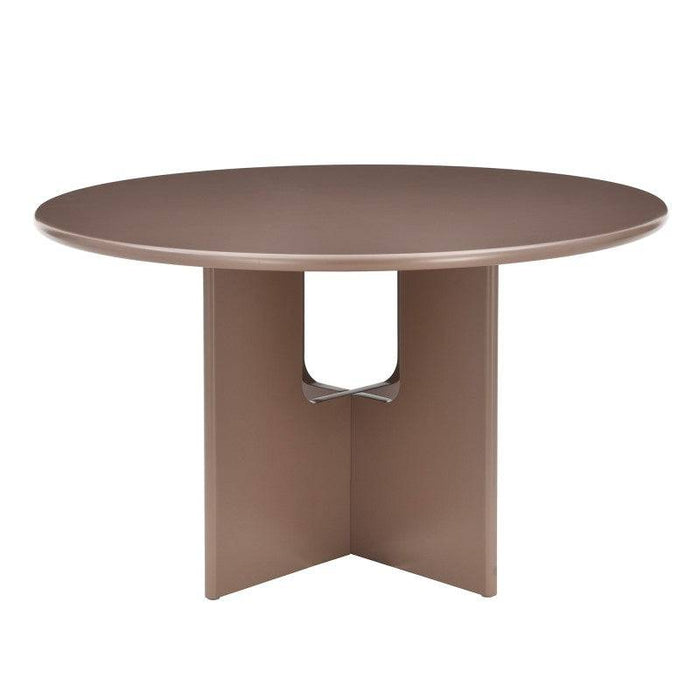 Tavolo da pranzo HOLL, 120 cm rotondo, marrone