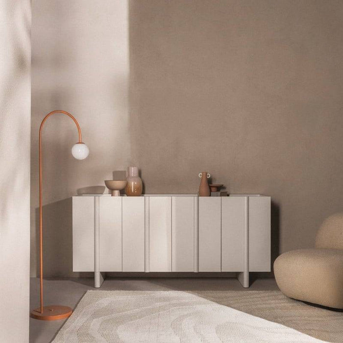 Cassettiera OSSM Cashmere a 4 Ante con Fronti Arrotondati
