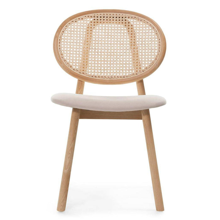 Sedia SUMBA Legno Intrecciato Viennese Naturale/Marrone