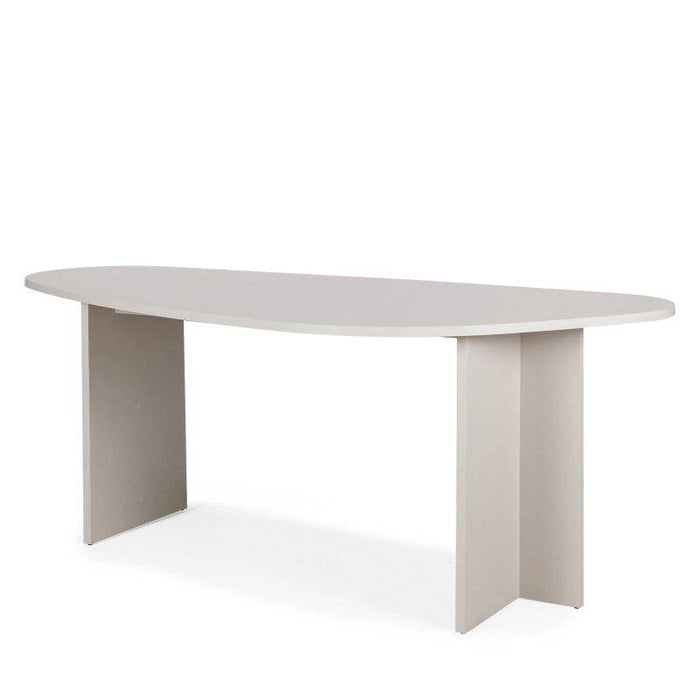 Tavolo ZEV 200 cm piano irregolare, cashmere