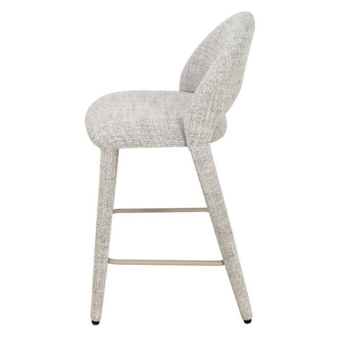 Sgabello bar LLAT, beige-marrone