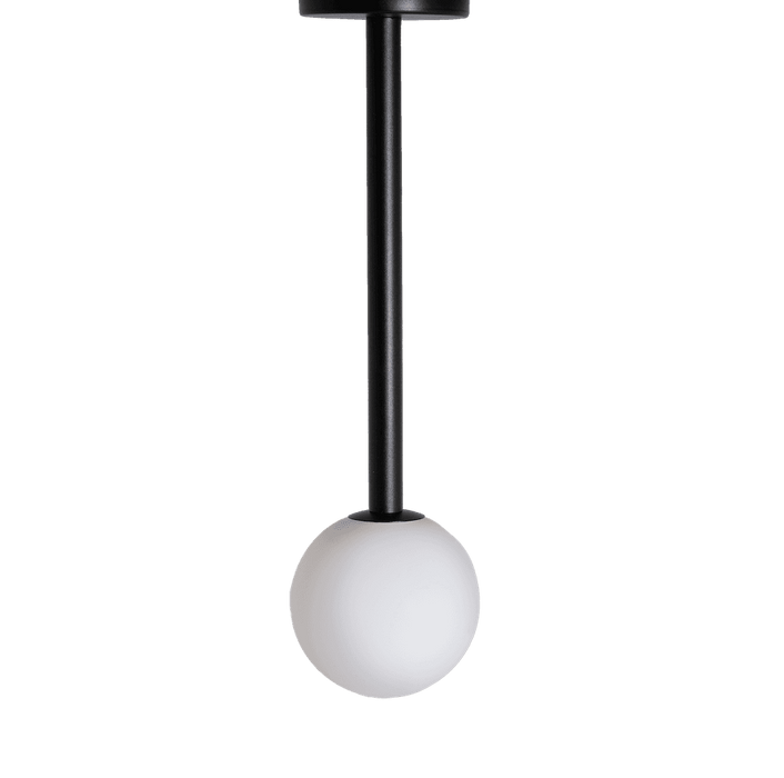 Lampada a soffitto SODO M - Nero