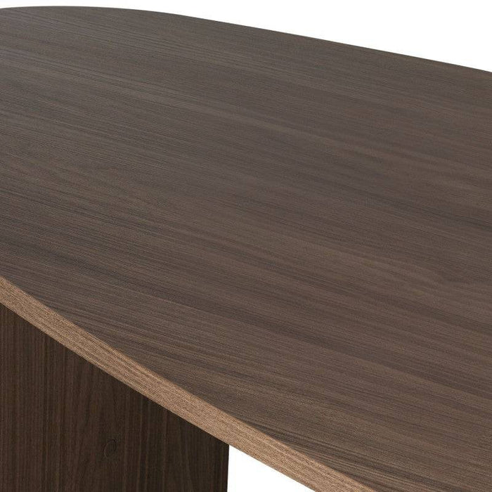 Tavolo ZEV 200 cm piano irregolare, noce Lincoln
