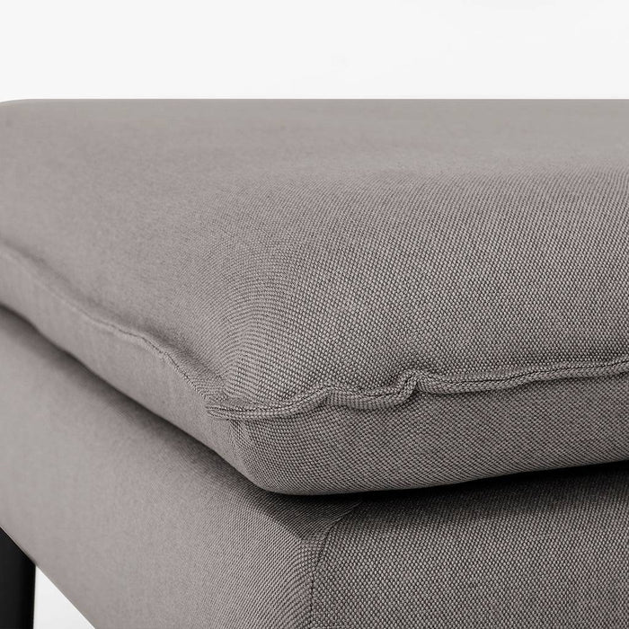 Pouf POSH Nero - Acciaio