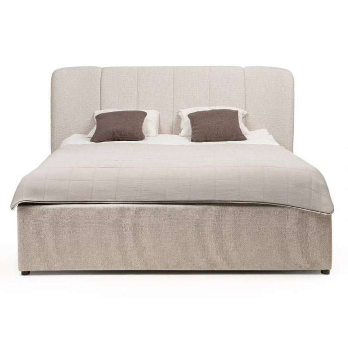 Letto imbottito LULANEL 160x200 cm, beige chiaro