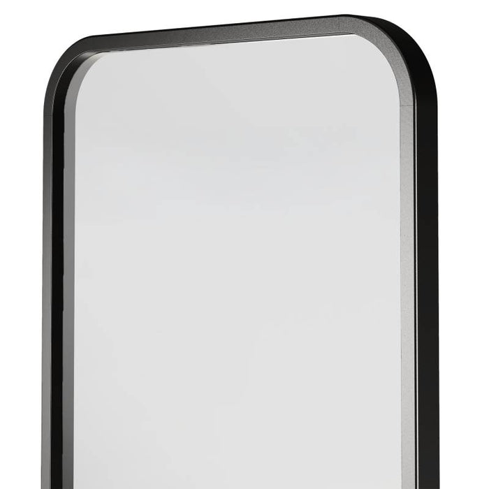 Specchio SIMPLE II 60x160 cm, cornice nera in legno
