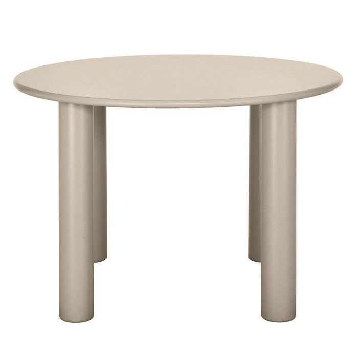 Tavolo Rotondo OKIJ Beige Scuro Diametro 110 cm