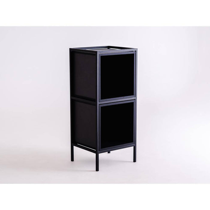 Rack SKAP Nero - 1 Ripiano 2 Box