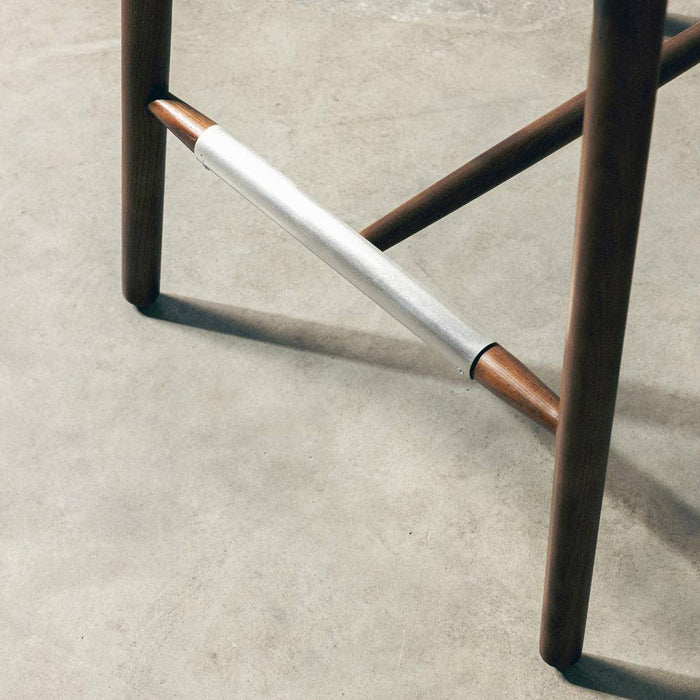 Sgabello da Bar MIRALI Beige e Marrone