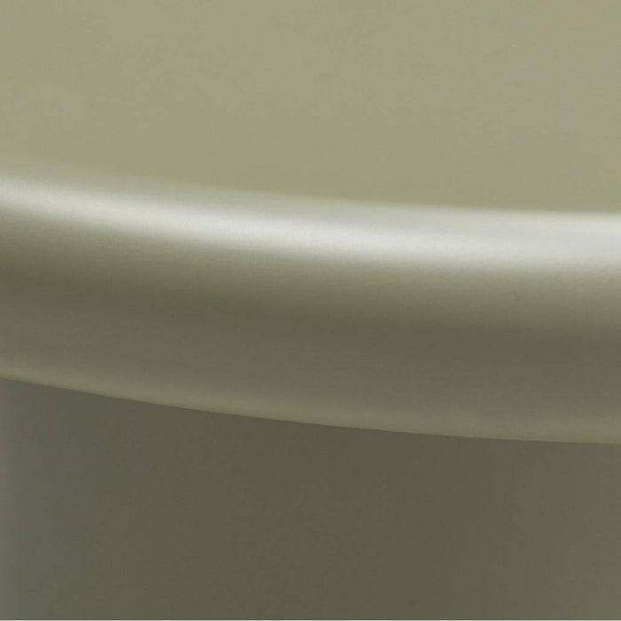 Tavolino da caffè 60 cm HARP, verde oliva, opaco