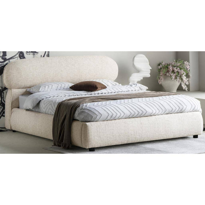 Letto AVION 160x200 cm, beige chiaro, contenitore