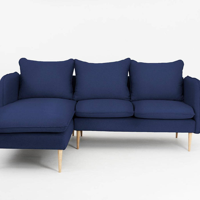 Divano Angolare POSH L WOOD Inchiostro