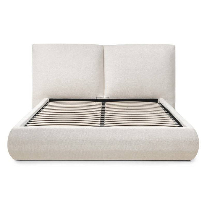 Letto UNAR imbottito 180x200 cm, beige