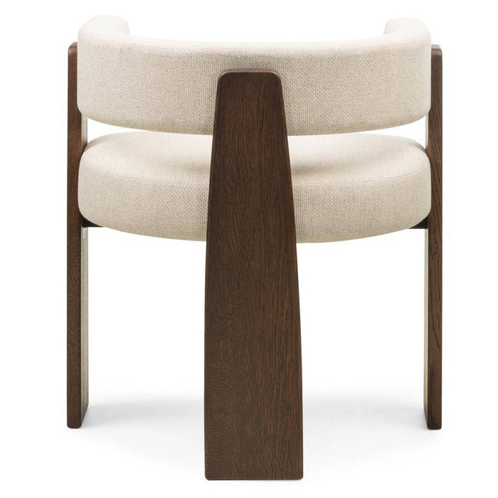 Sedia da Pranzo MOCHA Beige e Rovere Mocha