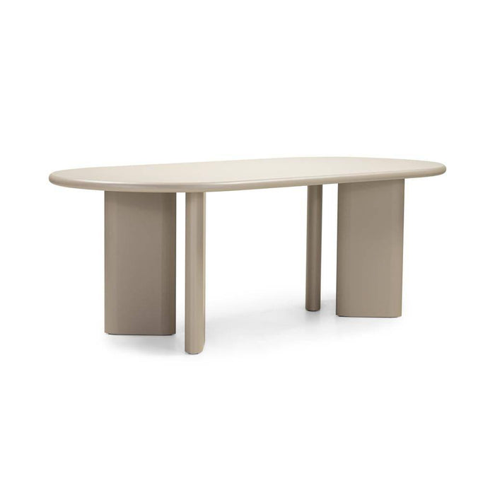 Tavolo da pranzo LOREN 220 cm, beige scuro, ovale